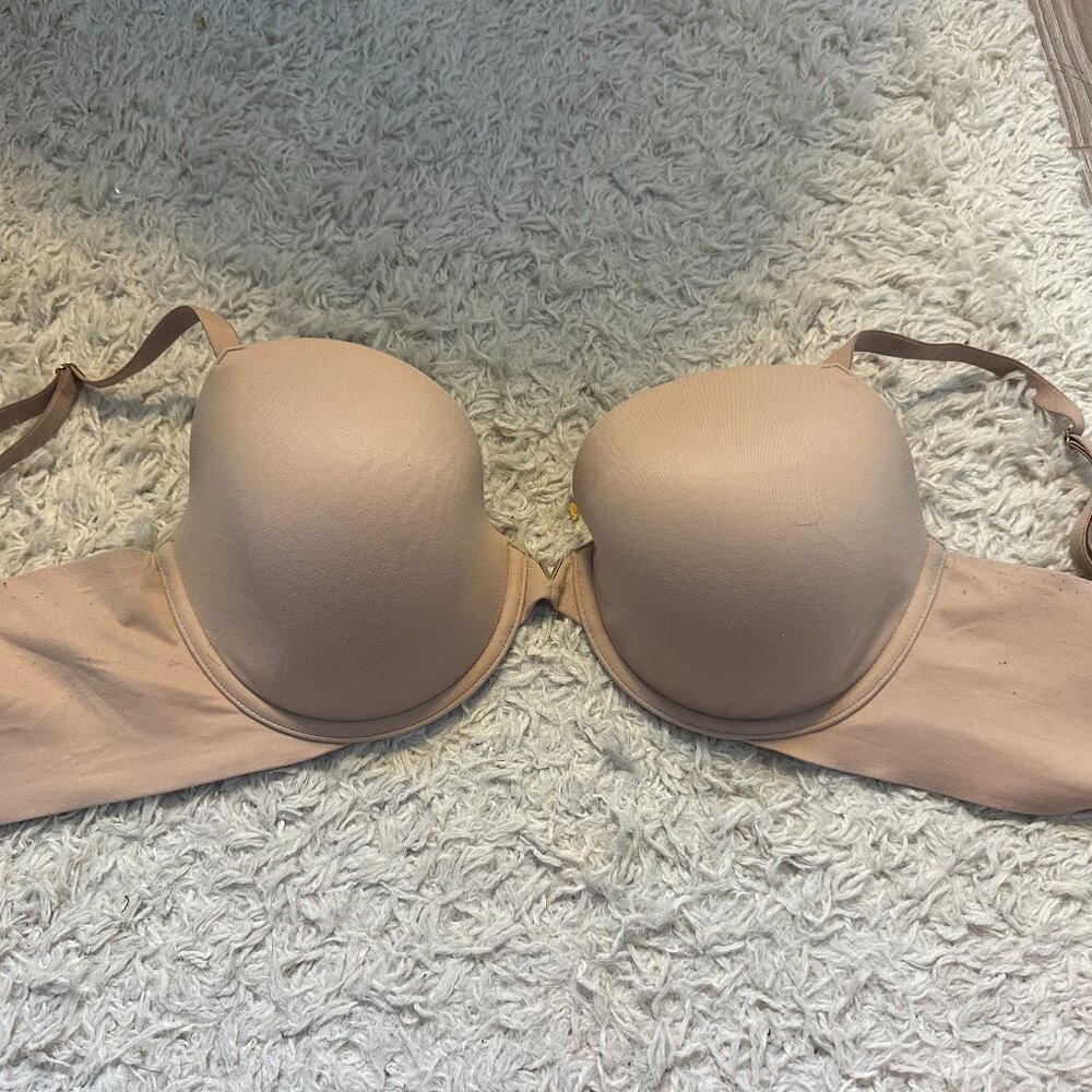Nude 34DD Smooth Lightly Lined Demi Bra - Victoria's Secret